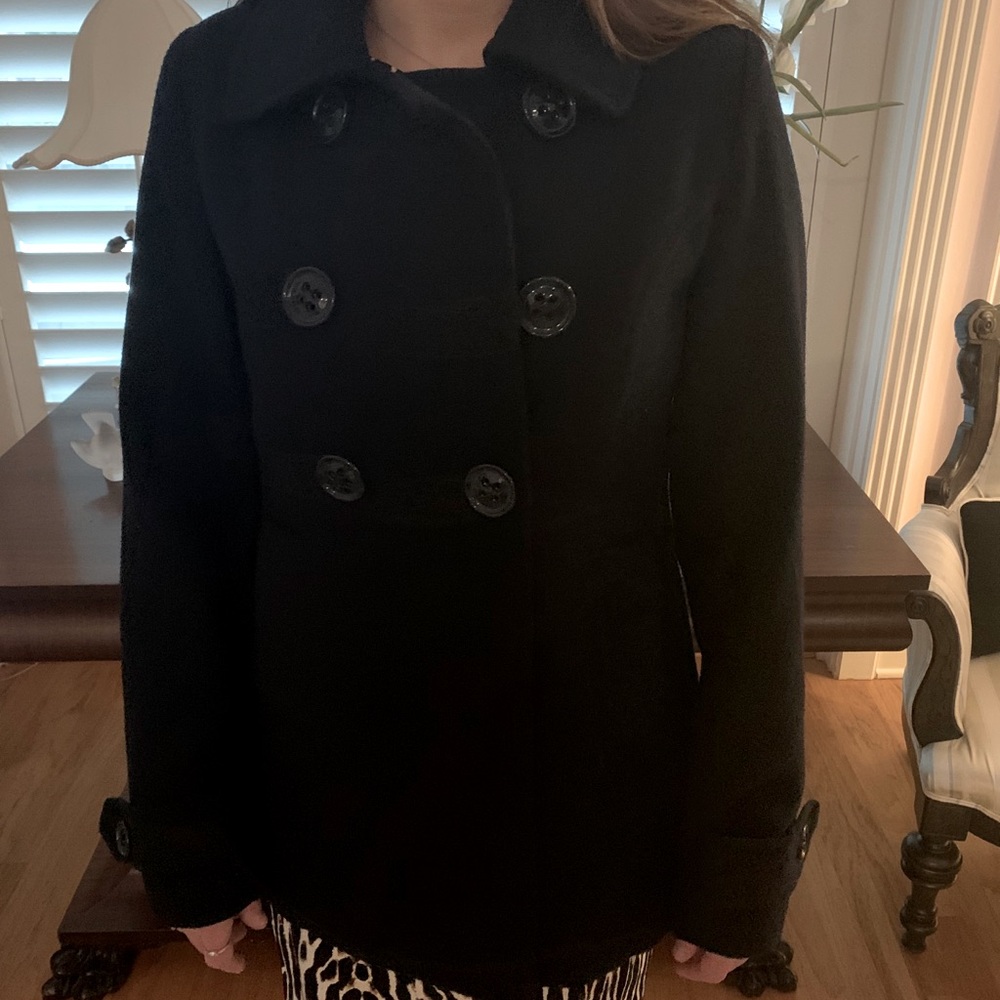 Brand New! Black Pea Coat!